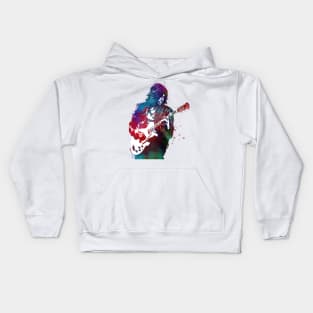 Guitarist music art #tshirt Kids Hoodie